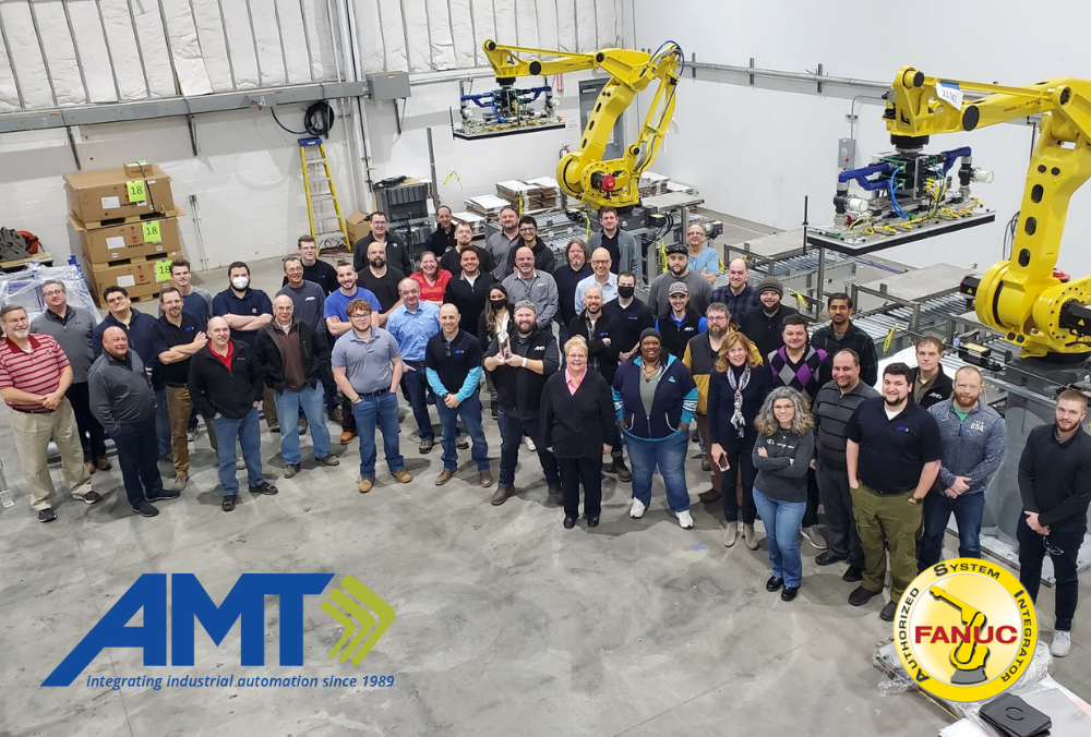 Applied Manufacturing Technologies Once Again Recognized by FANUC America for Outstanding Robot Sales
