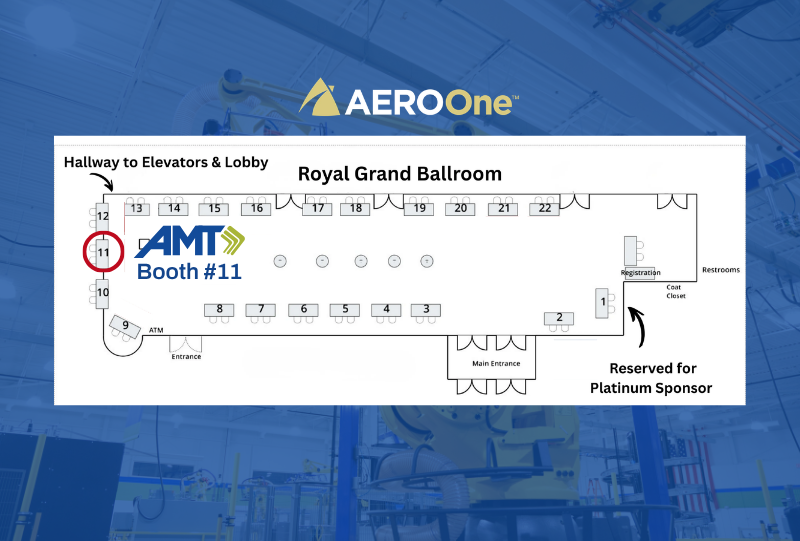AMT AeroOne 2026 Booth #11